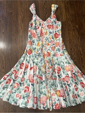 oscar de la renta water lily guipure lace maxi dress Oscar de la Renta Guipure lace maxi dress Oscar de la Renta